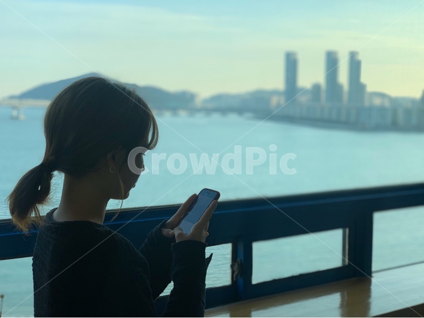 감성,분위기,소녀,여자,부산,광안리,여행,휴가,날씨,전경,야경