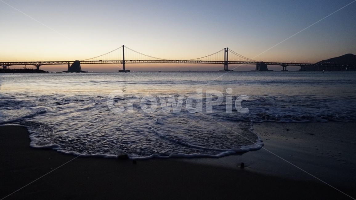 부산,광안리해수욕장,일출,부산바다,광안대교,해변,bridge,다리,대교
