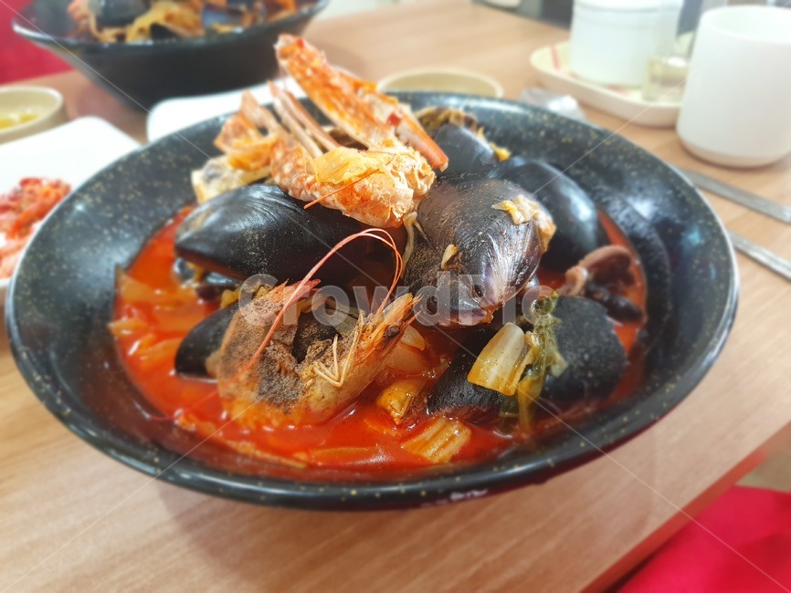 해산물,면요리,짬뽕,해물짬뽕,홍합,중화요리