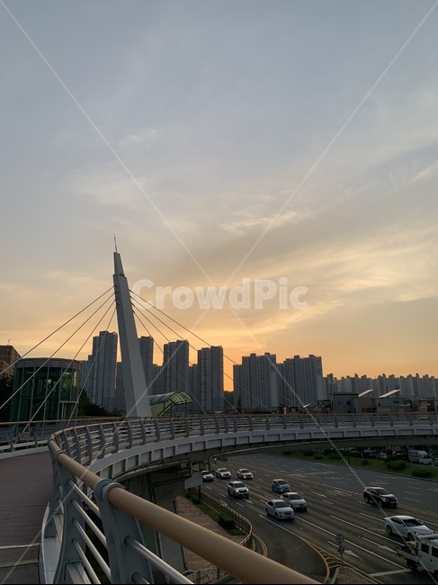 하늘,풍경,구름,노을,저녁