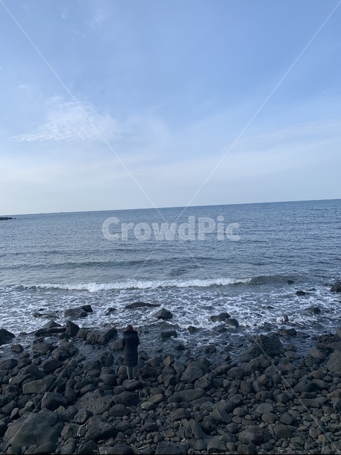 제주도,바다,자연,겨울바다,시원,풍경