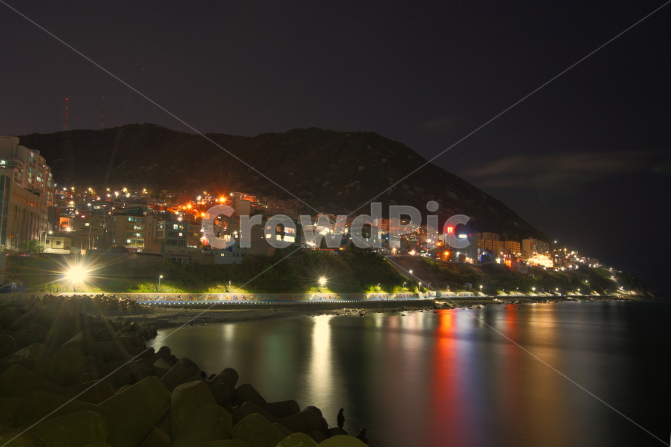 흰여울마을,야경,영도,전경,부산,busan