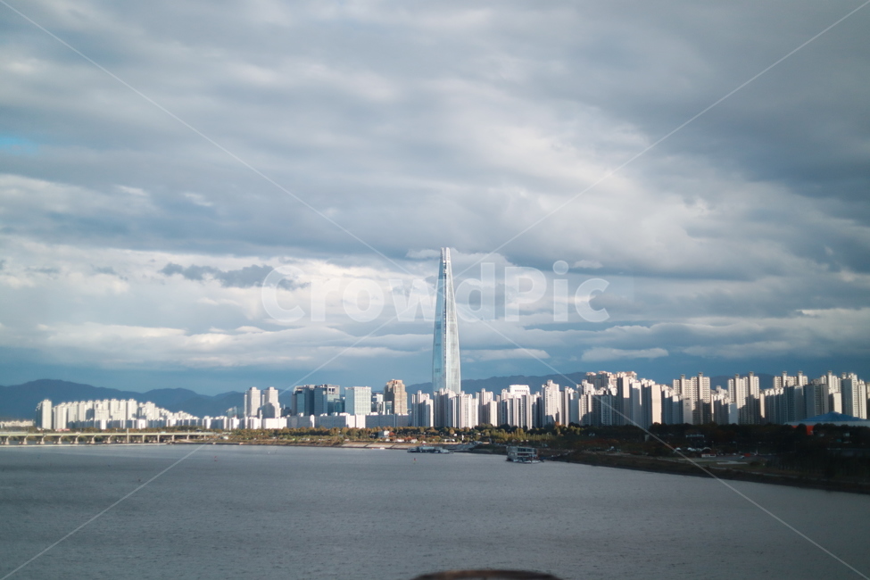 Han Riverside,cloud,Han River View,apartment,Han River