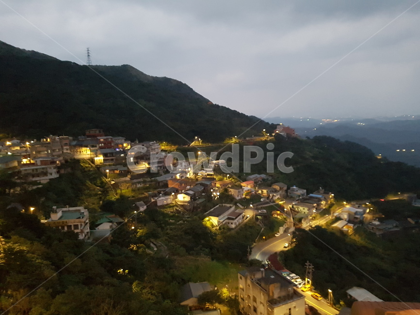 대만,지우펀,야경,타이완,taiwan,jiufen,대만명소,관광지,관광명소,랜드마크,센과치히로의행방불명거리,센과치히로의행방불명모티브