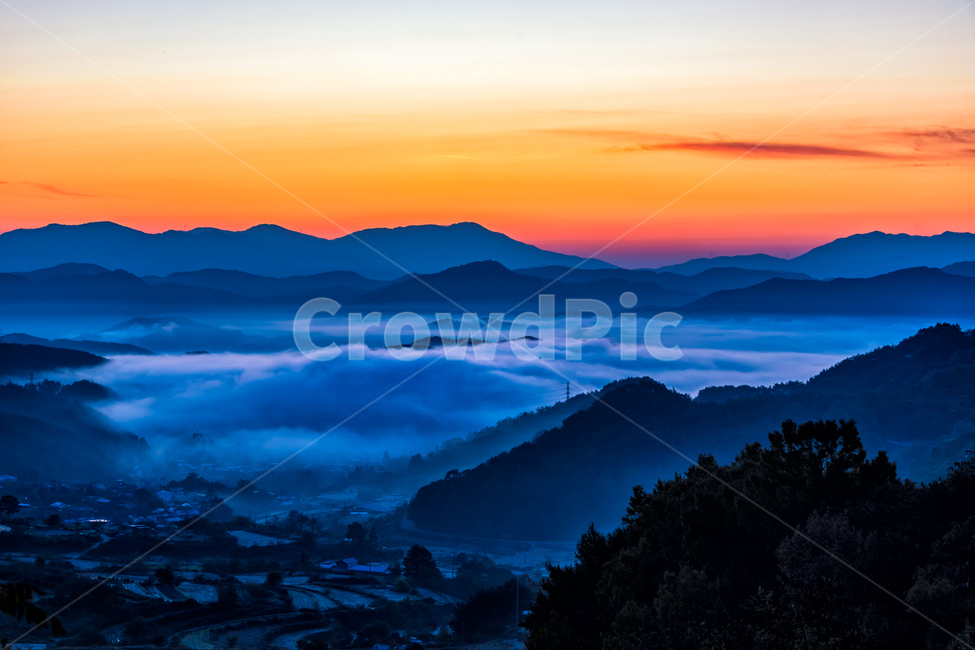 운해,일출,여명,새벽,안개,자연,nature,landscape,자연,풍경,nature,landscape