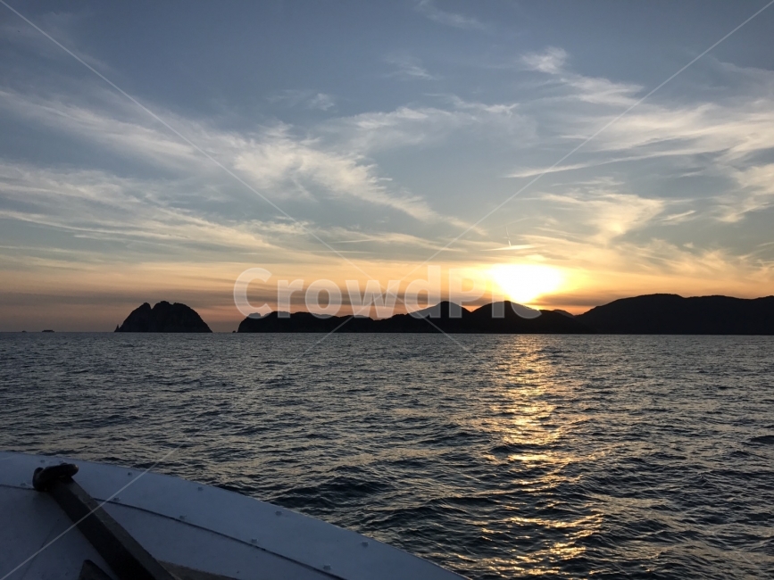 바다,바다노을,유람선,바다하늘,거제앞바다,거제도바다,거제바다,자연,풍경,nature,landscape,outdoors,옥외