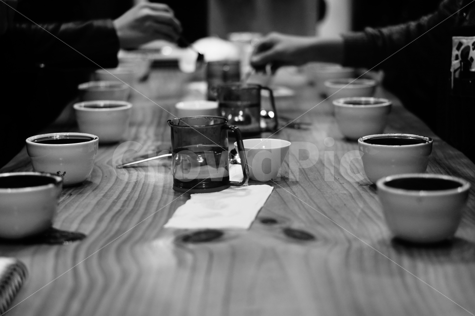 Coffee identification,Cupping,coffee,Q grader,cup