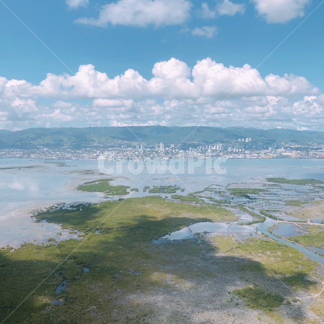 하늘,구름,햇빛,비행기,베트남,sky,cloud,sunshine,바다,자연,풍경,nature,landscape,outdoors,옥외