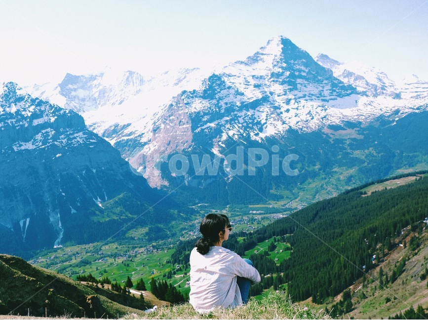 스위스,여행,뒷모습,배경화면,산,여자,여행지,자연,풍경,nature,landscape,해외,외국,세계,foreign,oversea,world,세계자연풍경,해외자연풍경,외국자연풍경,world nature landscape,사람,인물,인간,human,person,여성,여자,woman,female,lady,여행,휴가,traveling,vacation,trip,outdoors,옥외,mountain,mountain range,산맥