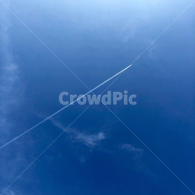 하늘,sky,blue,비행기,구름,자연,nature