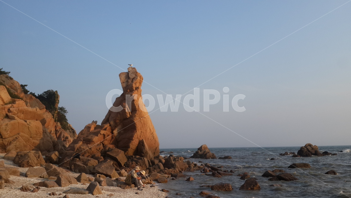 선녀바위,풍경,저녁,노을,해,자연,풍경,nature,landscape,rubble,파편