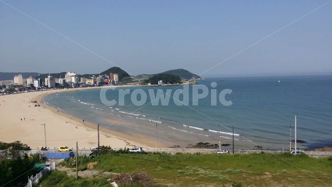 여름,바다,뷰,blue,sky,sea,summer,beach,부산,송정
