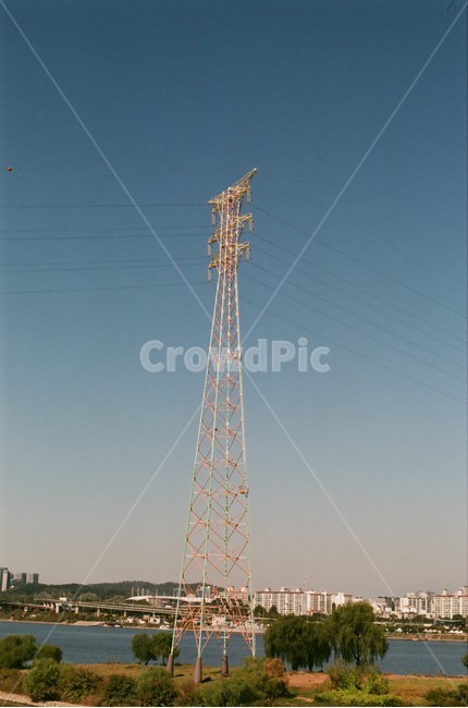 필름카메라,필름사진,감성사진,철탑,선유도공원,건축물,건물외관,exterior,building,structure,architecture,construction