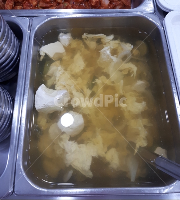순두부계란국,순두부국,단체급식,국,영양사