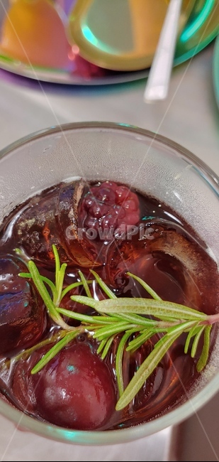 음료수,얼음,보라색,카페,여름