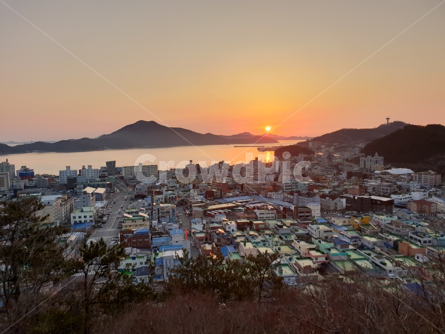자연,바다,일출,아침,해돋이,태양