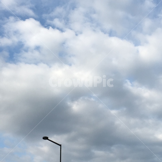 하늘,대기,구름,안개,가로등
