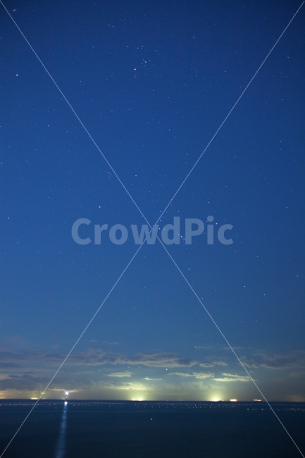 별,밤하늘,수평선,바다,야경,밤바다,풍경,자연,풍경,nature,landscape,야경,밤,nightscape,night,색깔,색상,색채,색감,color sense,color sensitivity,feeling of color,outdoors,옥외