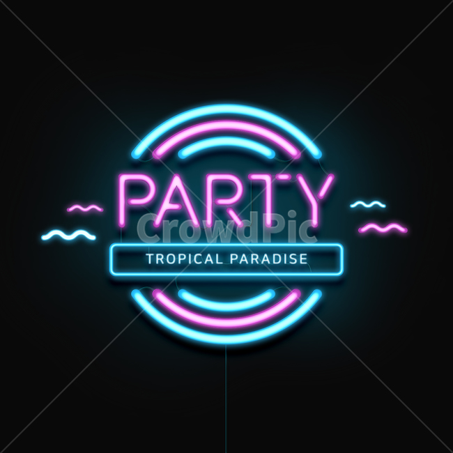 네온사인,백그라운드,네온,여름,트로피컬,불빛,간판,빛,배경,배경일러스트,트로피칼,여름,계절,summer,season,그래픽,일러스트레이션,graphic,illustration,light,neon