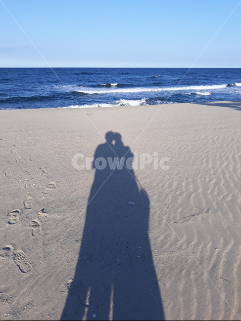 바다,모래언덕,그림자,연인,파도,연인,커플,사랑,lover,couple