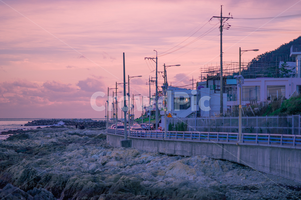 풍경,해질녁,노을,동네,마실,바다,겨울,겨울풍경,해안도로,landscape,winter,산책,감성,sensible,feeling,색깔,색상,색채,색감,color sense,color sensitivity,feeling of color