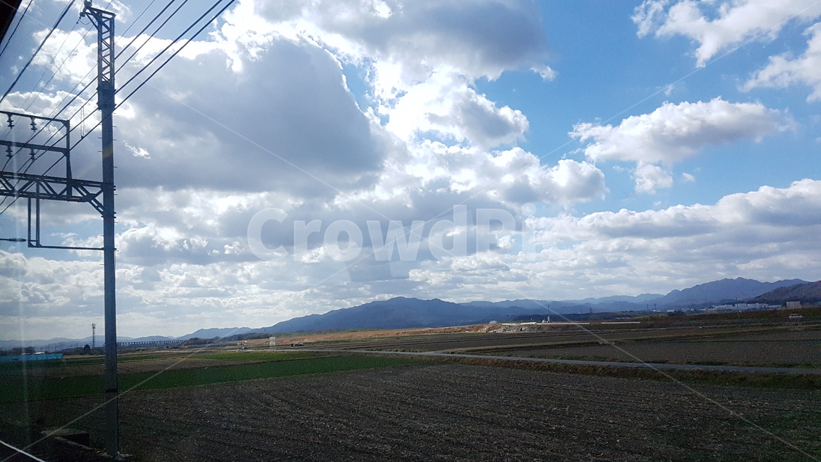 하늘,맑은하늘,논,자연풍경,평화로움,자연,풍경,nature,landscape,시골,마을,country,rural,town,weather,날씨,outdoors,옥외,cloud,구름,sky,cumulus,적운