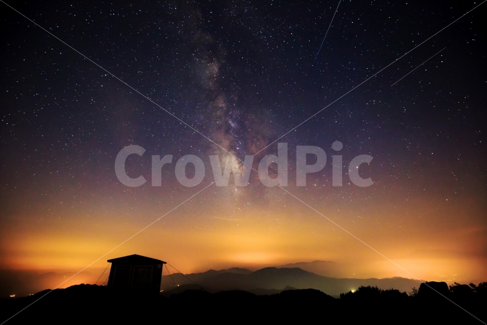 황매산,야경,은하수,별사진,별똥별,star,점상사진,장노출,삼각대,하늘,우주,별,산,바람,자연,풍경,nature,landscape,야경,밤,nightscape,night,outdoors,옥외