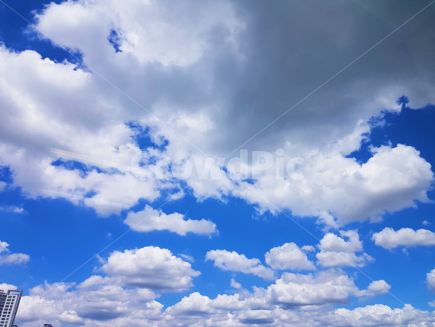 하늘,구름,파란하늘,뭉게구름,푸른하늘,자연,풍경,nature,landscape,outdoors,옥외,sky,azure sky,푸른 하늘