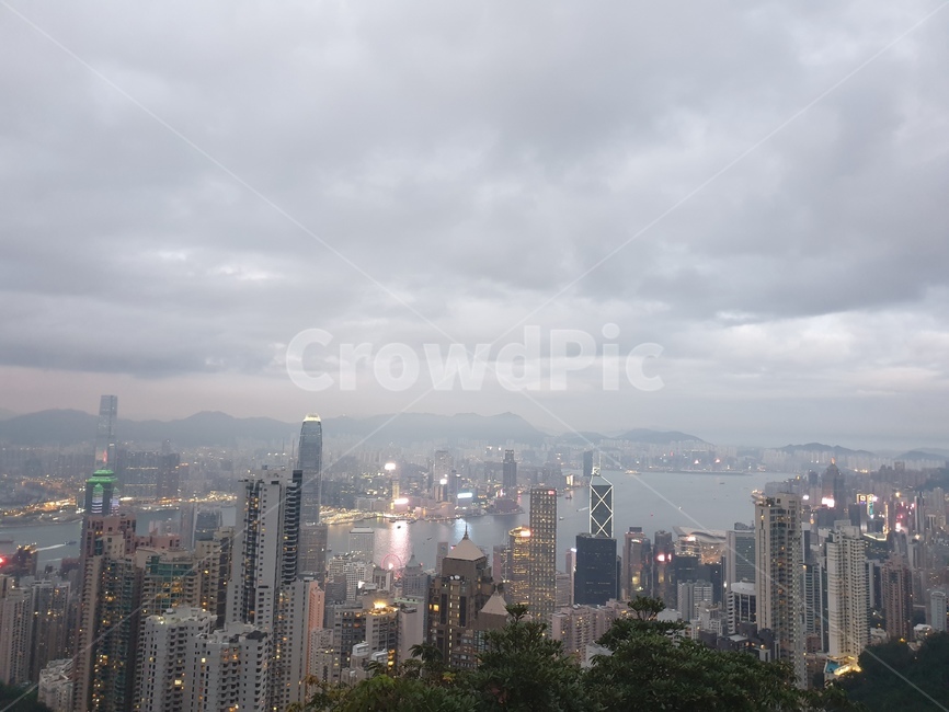 홍콩,빅토리아피크,홍콩야경,풍경,hongkong,victoriapeak