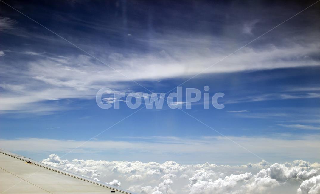 푸른하늘,비행기,구름,sky,cloud,자연,nature