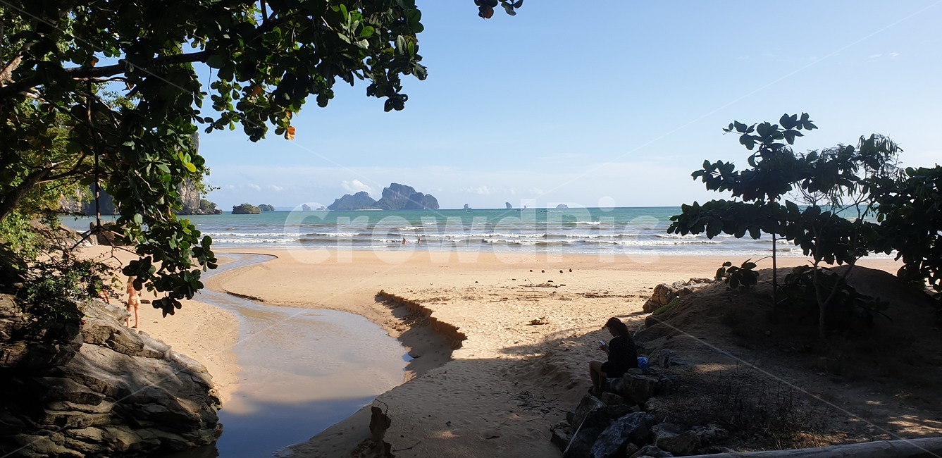 water,물,shoreline,해안선,nature,자연,land,땅,outdoors,옥외,sea,ocean,대양,coast,연안,바다,모래,방콕,태국,끄라비,모래해변,해변,바다,beach,sea