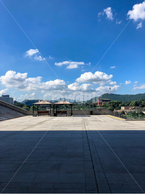 하늘,남산타워,층적운,구름떼,서울전경,도심,city,시티,town,도시,downtown,건물,건축물,architecture,자연,nature