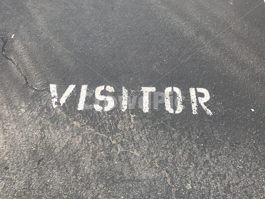 visitor,방문,방문자전용,방문자전용주차장,주차장,전용주차장,asphalt,아스팔트,미국표시,미국주차장,visitorparking