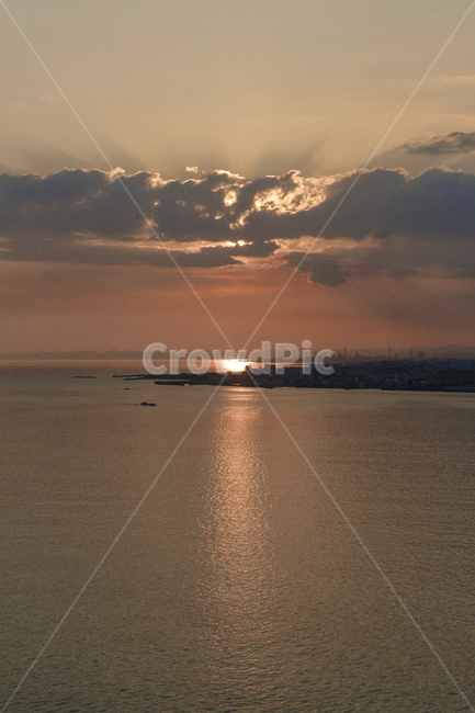 노을,석양,구름,바다,빛내림,sunset,sunrise,cloud,sea,sky,sun,태양