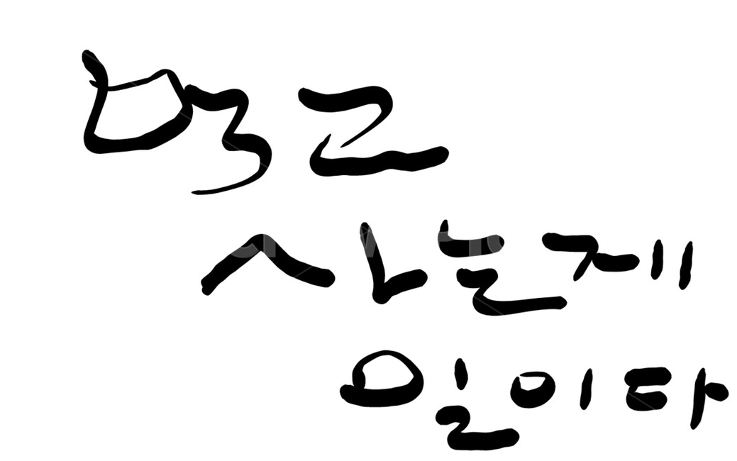 캘리그라피,붓글씨,삶,live,일,살다,text,캘리그라피,손글씨,calligraphy