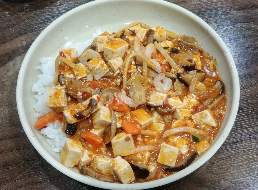 마파두부덮밥,마파두부밥,두부,중화요리,중식,중국집,음식,식재료,요리,food,cook,meal,dishes,food reserves,중식,중국음식,중화요리,chinese food,chinese dishes,chinese meal,chinese cook