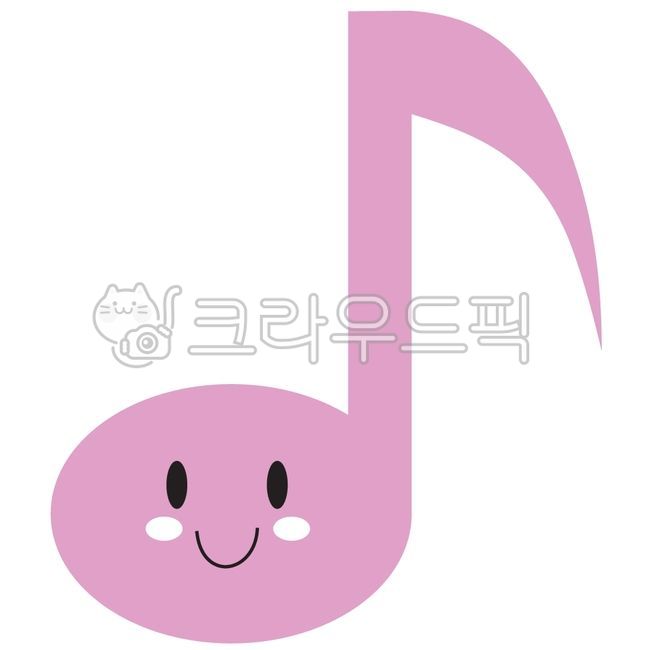 음표,음표일러스트,음악,귀여운음표디자인,음표캐릭터