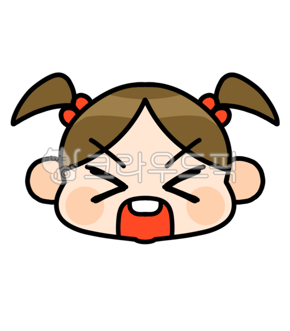 표정,얼굴,여자아이,소리지르는아이,신나는표정