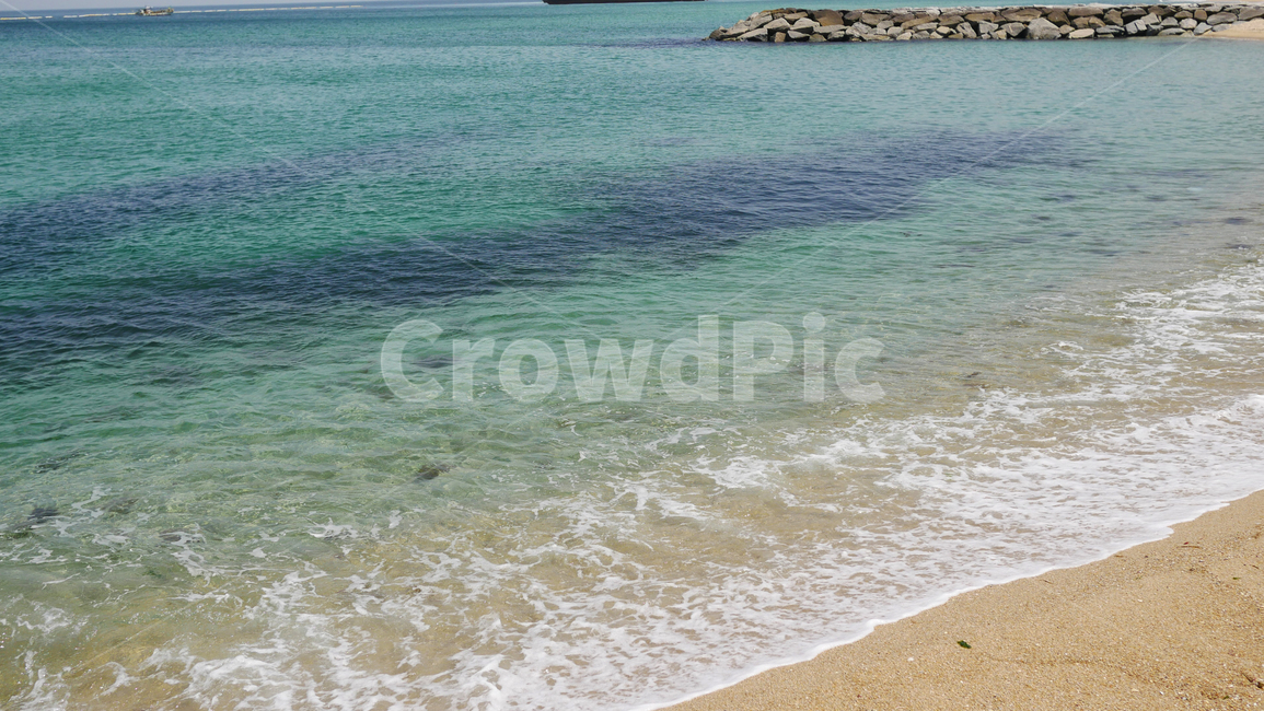 강릉,동해,바다,파도,자연,풍경,모래사장,모래,맑음,water,sea,nature