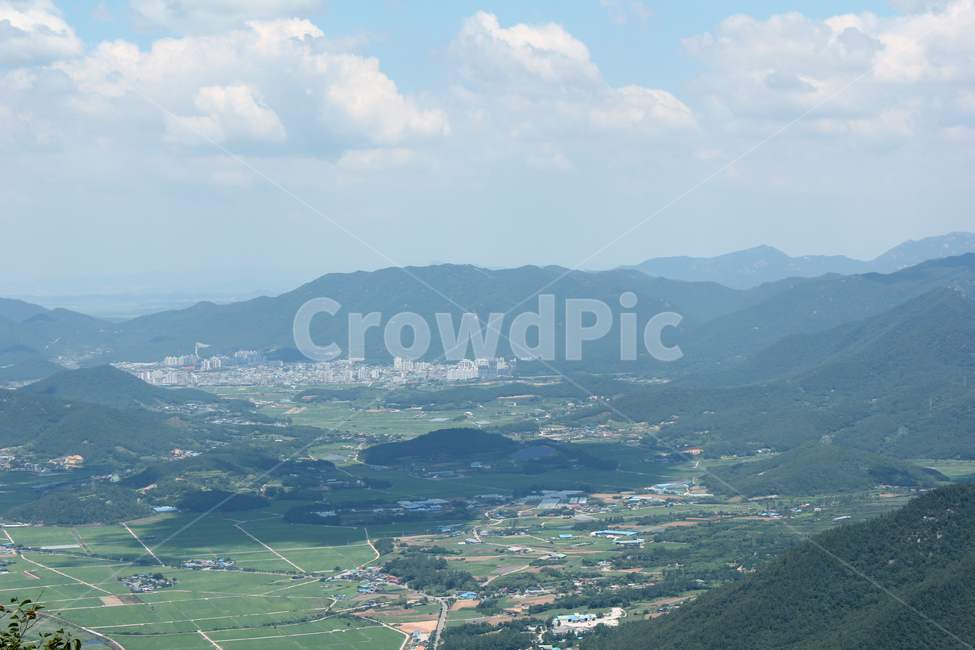 한국,아시아,전라도,전라남도,두륜산,산,먼산,풍경,마을,농촌,시골,하늘,구름,항공촬영,언덕,자연,논,농경지,나무,파랑,파란하늘,그린,자연,풍경,nature,landscape,outdoors,옥외,경치,scenery,aerial view,조감도
