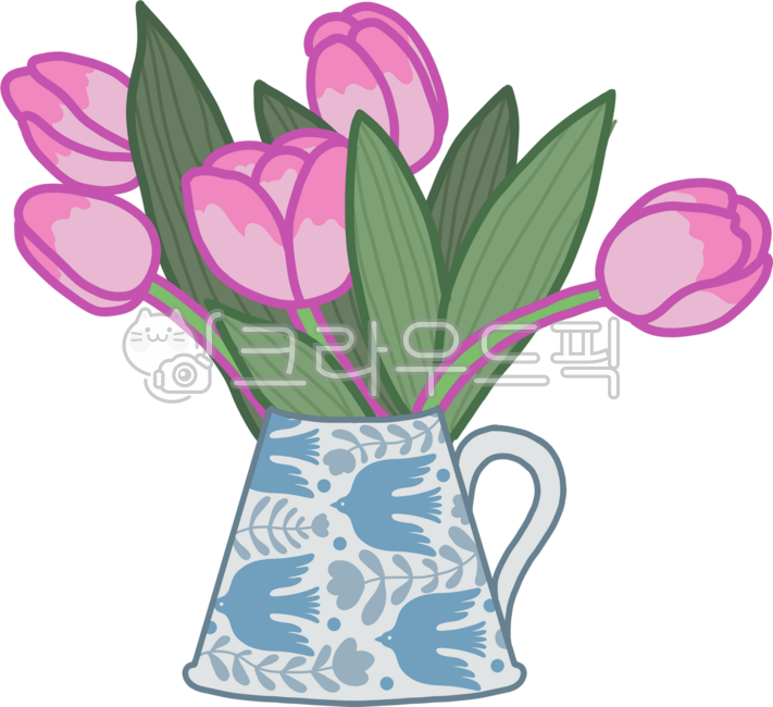 tulip,bouquet,pink,blue,vase,colorful,ceramic,flower,spring,flowerpot