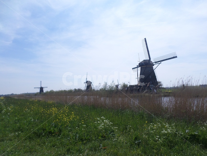 네덜란드,풍차,windmill,netherlands,dutch,강,river