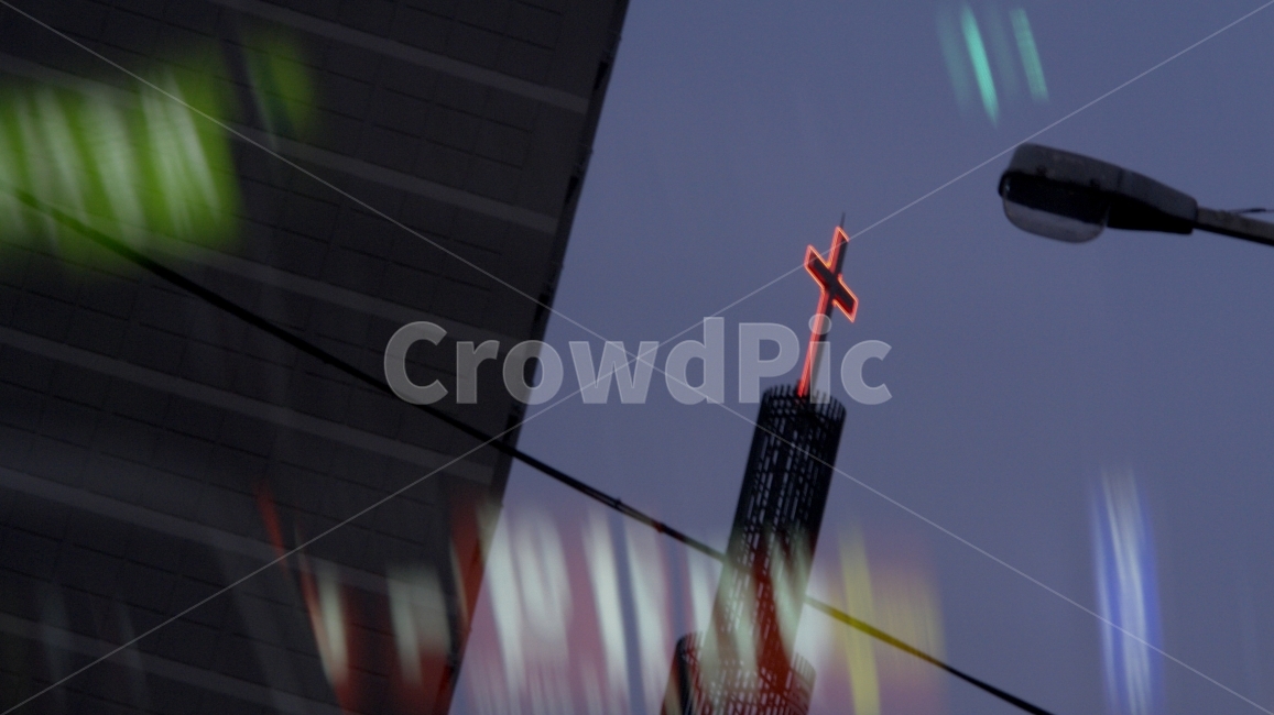 건물,가로등,십자가,빛,하늘,야경,밤,풍경,nightscape,night,landscape,종교,신앙,religion,belief,faith