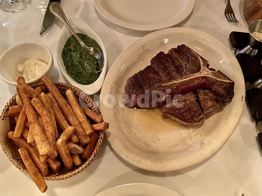 스테이크,티본스테이크,steak,tbone,감자튀김