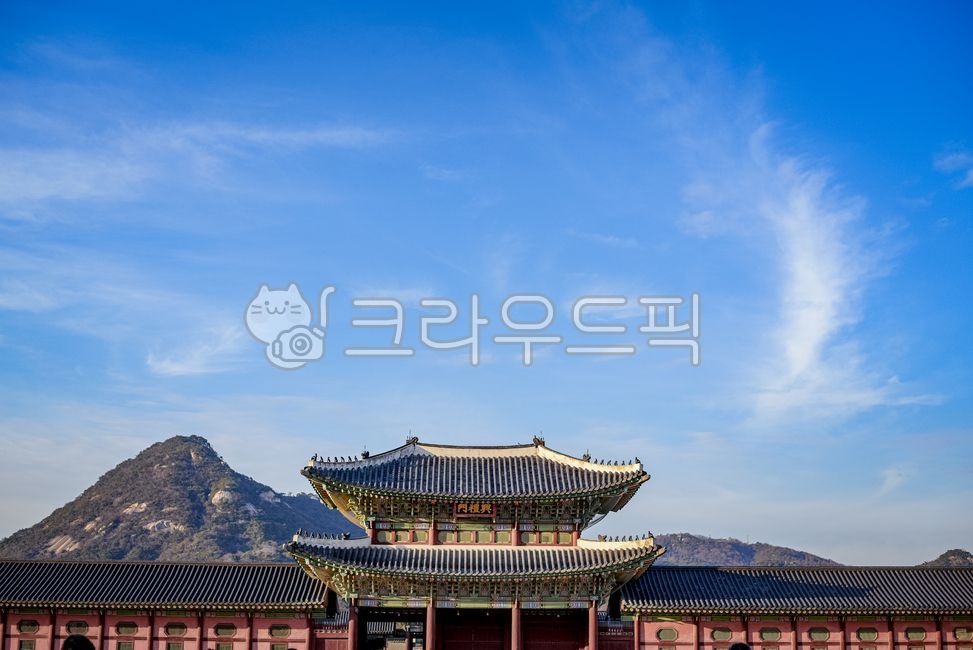 경복궁, 한옥, 궁, 한국, 전통적인, 사진,이미지,일러스트,캘리그라피 - 서사작가