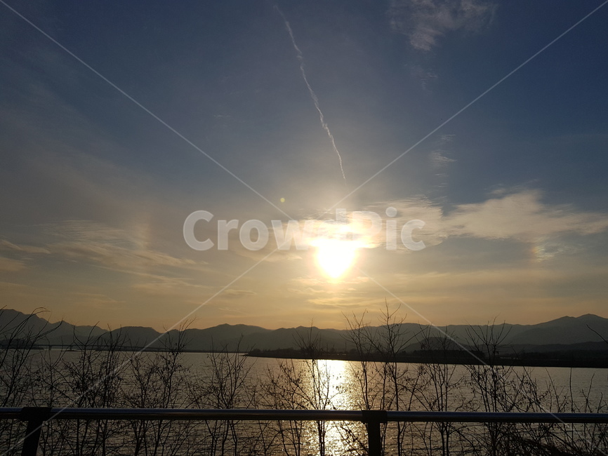 강가,해질녘,노을,저녘,운치,자연,풍경,nature,landscape,light,빛,flare,플레어,sunlight,햇빛
