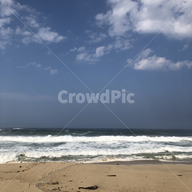 바다,강원도,강릉,해변,파도