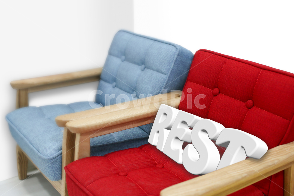 휴식,의자,rest,컨셉,가구,빨강색,파랑색,충전,워라밸,furniture,couch,소파,휴가,연차,피곤함,연출,컨셉,콘셉,direction,concept