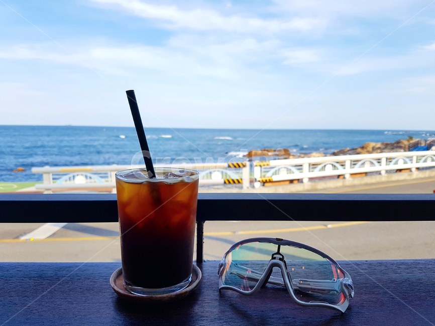 바다,커피,운동,카페,여유,맑은,여름,시원한,커피,카페,coffee,cafe