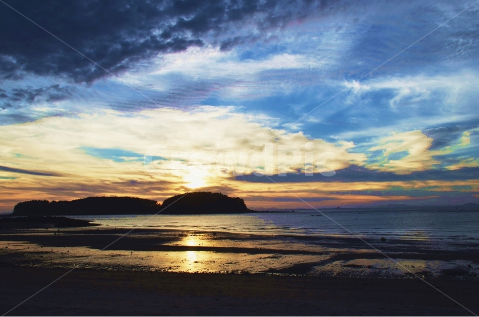 노을,무창포,보령,해수욕장,하늘,저녁노을,감성,자연,자연,풍경,nature,landscape,해변,바다,beach,sea,outdoors,옥외,water,물,shoreline,해안선